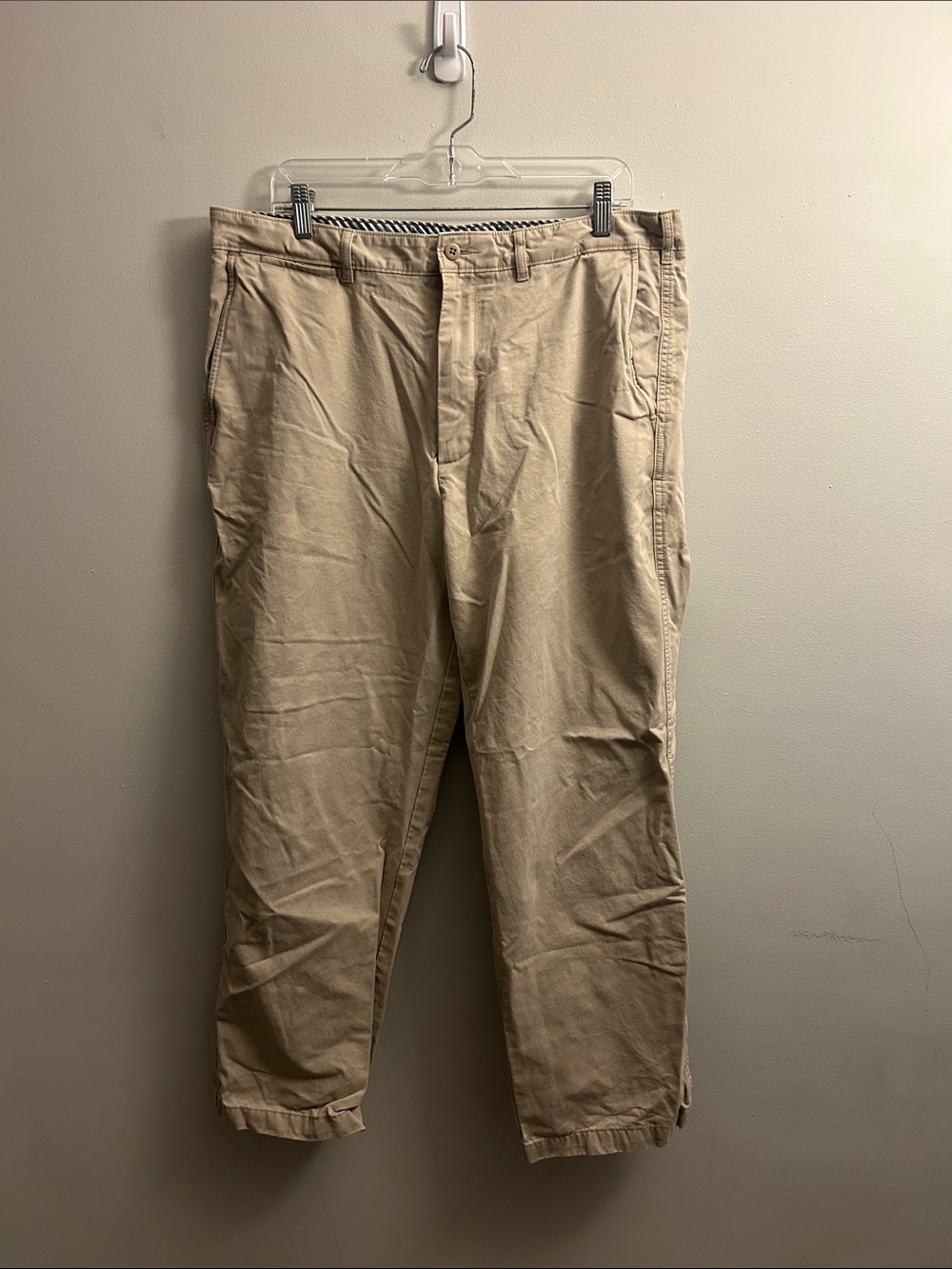 Men's Classic Khaki Pants - Neutral Beige - Picture 1 of 3